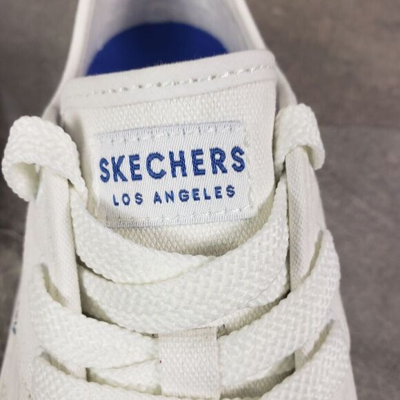 Skechers Sneakers Womens 9.5 m White Lace Up Street Trax Hi Washable Shoes - Picture 8 of 13